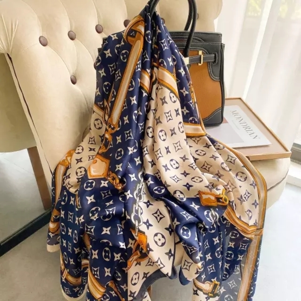 Miss Love Elegant Designer Scarf In 4 Colors - Picture 11 of 11